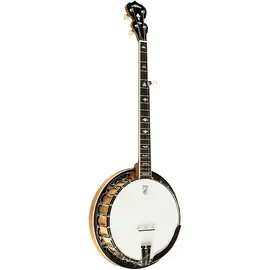 Банджо Deering DWL-L White Lotus Left-Handed 5-String Resonator с кейсом