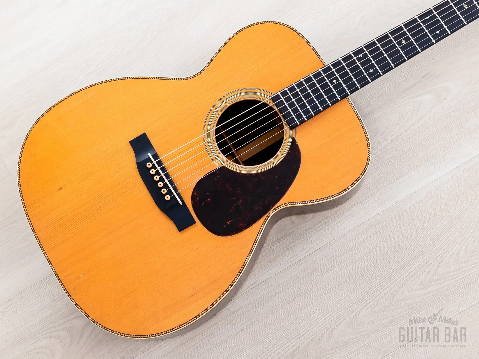 1943 Martin 000-28 Herringbone Wartime Acoustic Guitar, One Family-Owned w/ Case