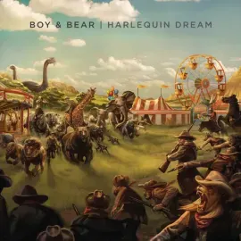 Виниловая пластинка Boy & Bear - Harlequin Dream (10th Anniversary) [New Vinyl LP] Blue, Colored Vin