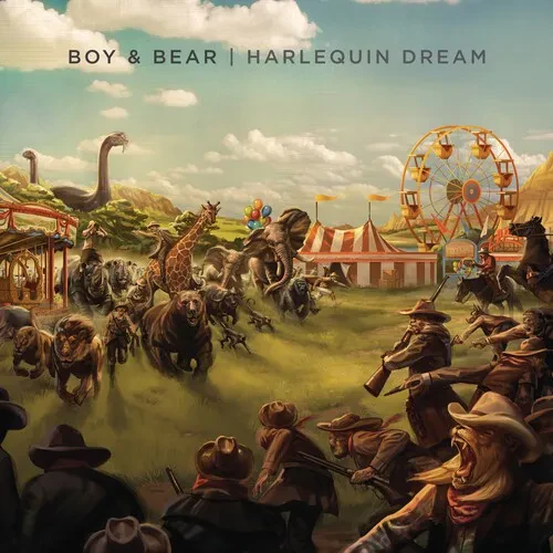 Виниловая пластинка Boy & Bear - Harlequin Dream (10th Anniversary) [New Vinyl LP] Blue, Colored Vin