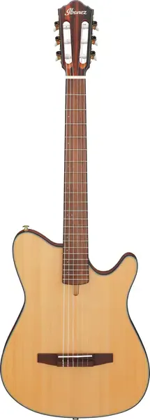 Классическая гитара с подключением Ibanez FRH10N-NTF Natural Flat