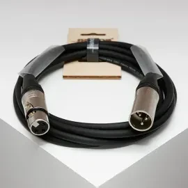 DMX-кабель SHNOOR DMX/MIC-XMXF-25m Black 25 м