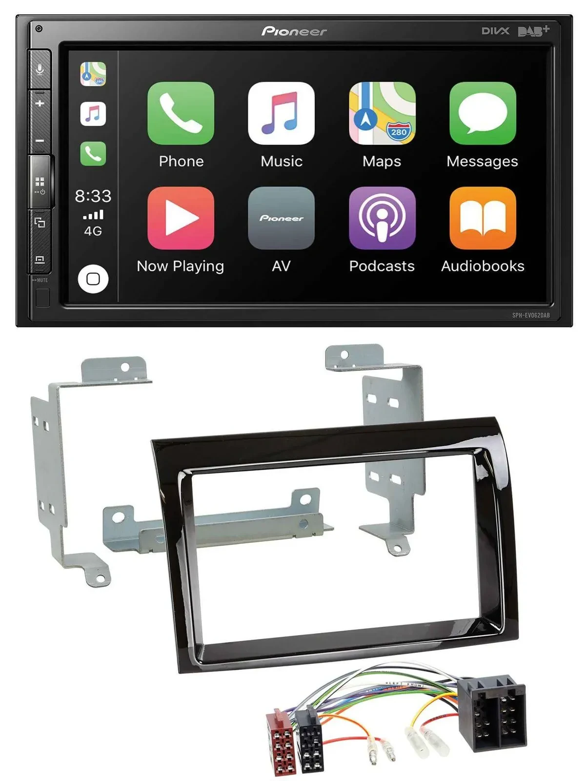 Автомагнитола для Peugeot Boxer/Citroen Jumper Pioneer 2DIN, USB, Bluetooth, DAB, MP3