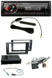 Pioneer MP3 DAB 1DIN AUX USB Autoradio für Audi A4 99-01 B5 Symphony Bose Aktivs