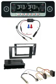 Dietz MP3 DAB Bluetooth USB Autoradio für Audi A4 B6 B7 2001-2008 Symphony ISO