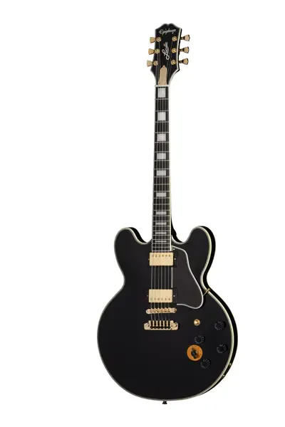 Электрогитара полуакустическая Epiphone B.B. King Lucille Ebony