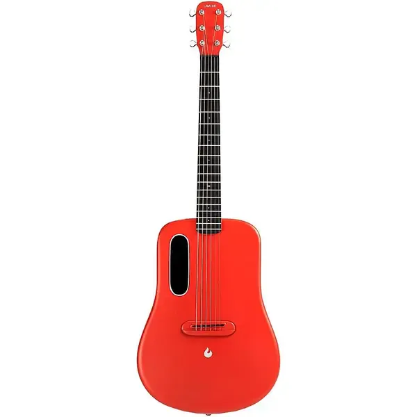 Электроакустическая гитара LAVA MUSIC ME 3 36" Acoustic-Electric Guitar With Space Bag Red