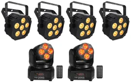 Комплект светового оборудования Chauvet DJ Ezlink Par Q6 BT+ RockOn-7
