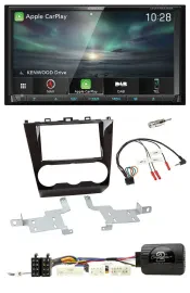 Kenwood Bluetooth USB 2DIN Lenkrad TMC DAB Navigation für Subaru Forester ab 201