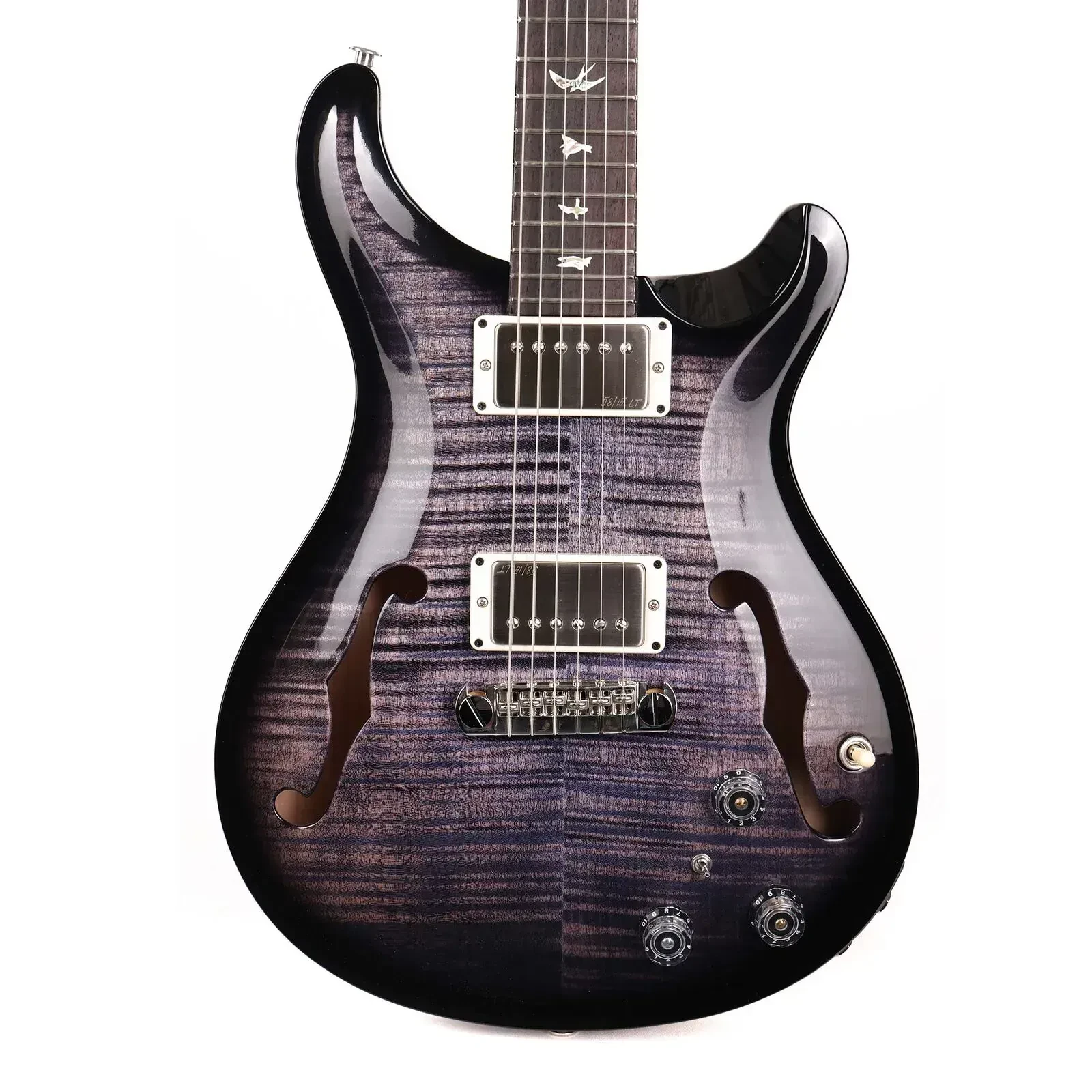 PRS Hollowbody II Piezo Purple Mist Wraparound Smokeburst