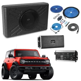 NVX PBK-BE-FRD-BRO-G6 Subwoofer Enclosure for select 2021-2025 Ford Bronco