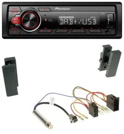 Pioneer MP3 1DIN DAB USB AUX Autoradio für Seat Leon, Toledo (1998-2006)