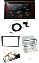 Pioneer 2DIN MP3 DAB USB CD Bluetooth Autoradio für Opel Combo C Meriva Corsa C