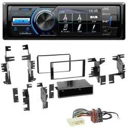 JVC Bluetooth MP3 USB DAB Autoradio für Nissan Cube ab 09 Frontier ab 13 Juke ab