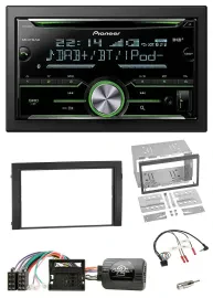 Pioneer Bluetooth Lenkrad DAB 2DIN USB CD Autoradio für Skoda Fabia 6Y 2004-2007