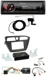 Pioneer MP3 Lenkrad CD DAB USB Autoradio für Hyundai i20 (ab 2015)