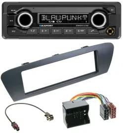 Blaupunkt Bluetooth DAB MP3 USB Autoradio für Renault Scenic (ab 12) - grau