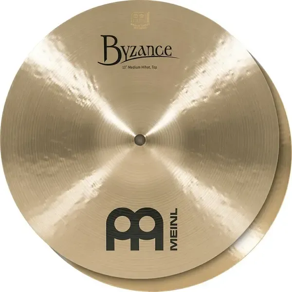 Тарелка барабанная MEINL 13" Byzance Traditional Medium Hi-Hat (пара)