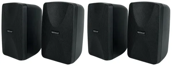 Настенная акустика Rockville WET-40B Black 4" 35W (4 штуки)