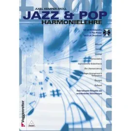 Учебное пособие Voggenreiter Jazz und Pop Harmonielehre Axel Kemper-Moll (+CD)