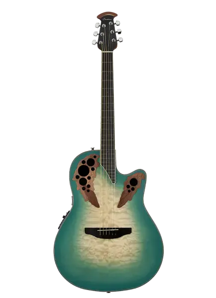 Электроакустическая гитара Ovation CE44X-9B Celebrity Elite Plus Mid Cutaway Mintburst