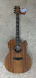 Dean Exhibition Koa top Thin Mahogany Body Acoustic-Electric Guitar - B stock
