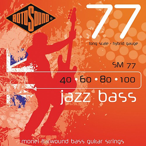 Струны для бас-гитары Rotosound RS77LD 45-105