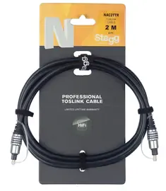 Коммутационный кабель STAGG NAC2TTR - N-серии Toslink 2-метровый аудио кабель