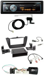 Pioneer Bluetooth DAB Lenkrad USB CD Autoradio für Hyundai ix35 2010-2013 schwar