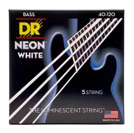 Струны для бас-гитары DR Strings HI-DEF NEON DR NWB5-40, 40 - 120