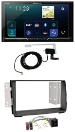 Pioneer 2DIN DAB USB MP3 Bluetooth Autoradio für Kia Venga (YN, ab 2009)