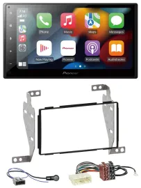 Автомагнитола для Nissan Juke (2010–2014) Pioneer 2DIN, DAB, Bluetooth, USB, MP3