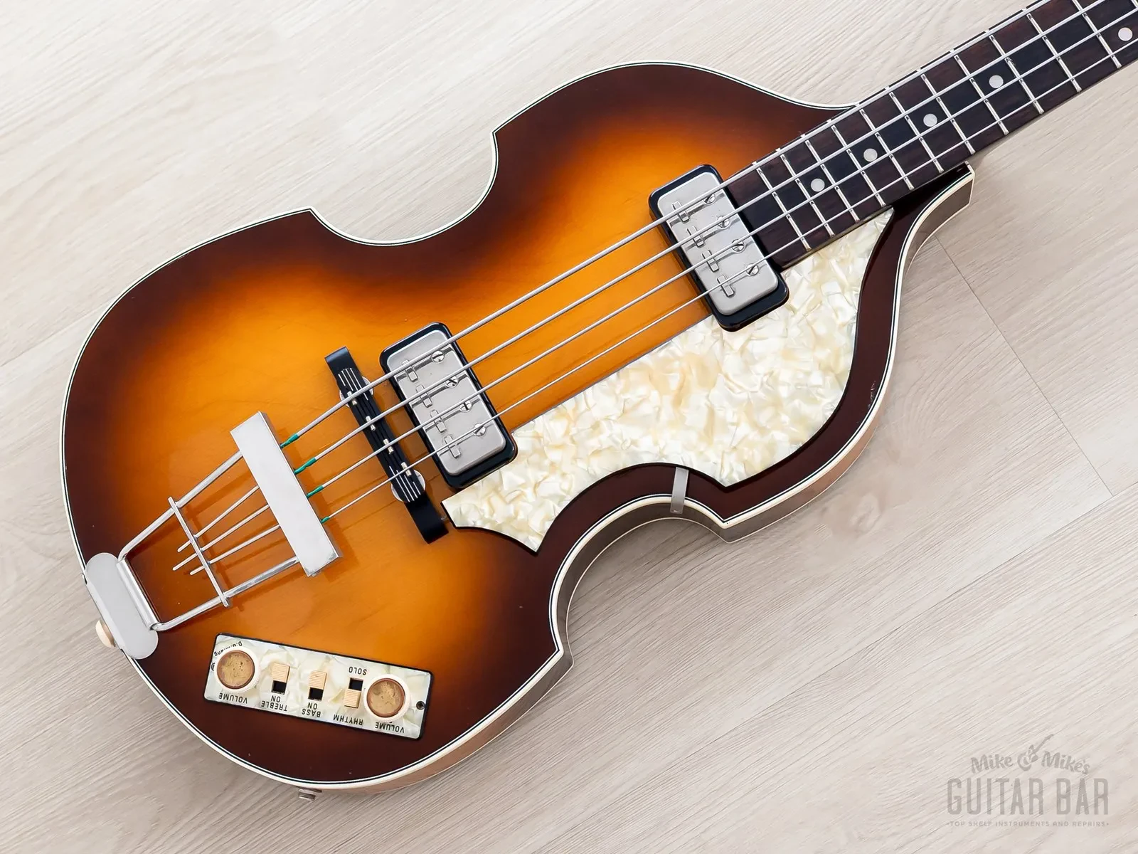 2012 Hofner 500/1 Vintage ‘63 Violin Beatle Bass Sunburst w/ Case & Hangtags