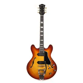 Полуакустическая гитара Eastman T64/v-GB Thinline Hollowbody Antique Goldburst Varnish