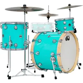 Ударная установка акустическая DW 3-Piece Collector's Series Santa Monica Shell Pack w/S Chrome HW Sea Foam Grn