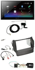 Pioneer DAB Lenkrad Bluetooth 2DIN USB Autoradio für Hyundai Santa Fe ab 2012 oh