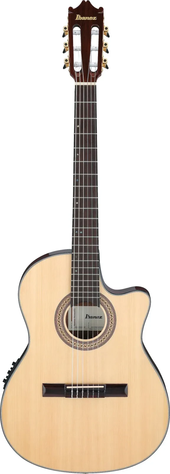 Классическая гитара с подключением Ibanez GA35TCE Thinline Natural
