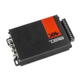 DS18 X4 | 560W RMS Class-D 4-Channel Compact Car Amplifier