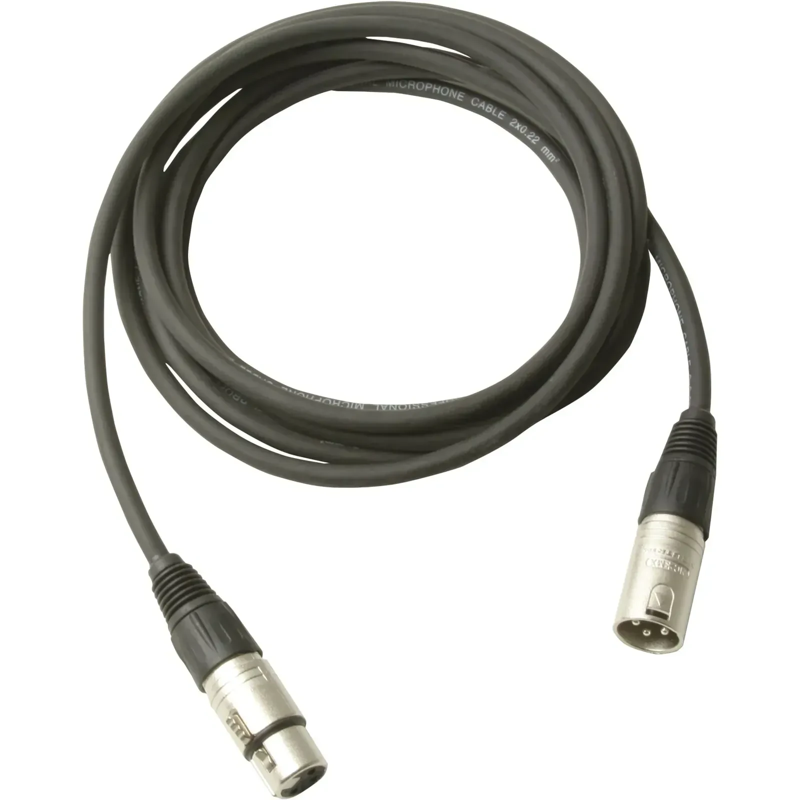 MTM 7.0 FM3-Metal AES-Kabel, 110ohm/192k, XLRm/f, 7m, AES-EBU, Doppelter