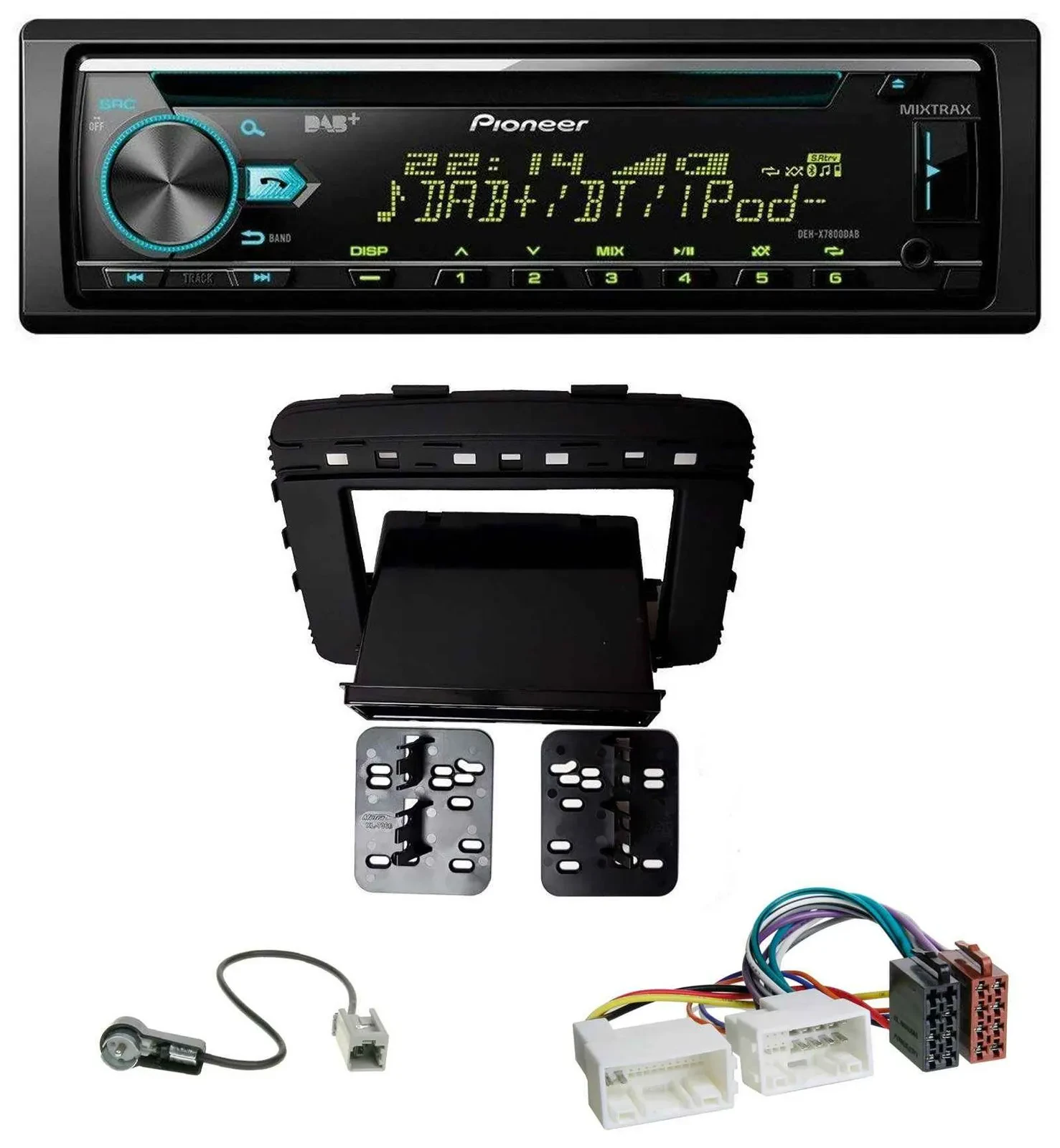 Автомагнитола Pioneer DAB, MP3, CD, USB, Bluetooth для Kia Sorento (UM, с 03/2015)
