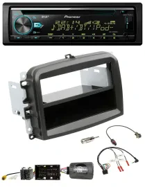 Pioneer DAB Lenkrad CD USB Bluetooth Autoradio für Fiat 500 L (ab 2012)
