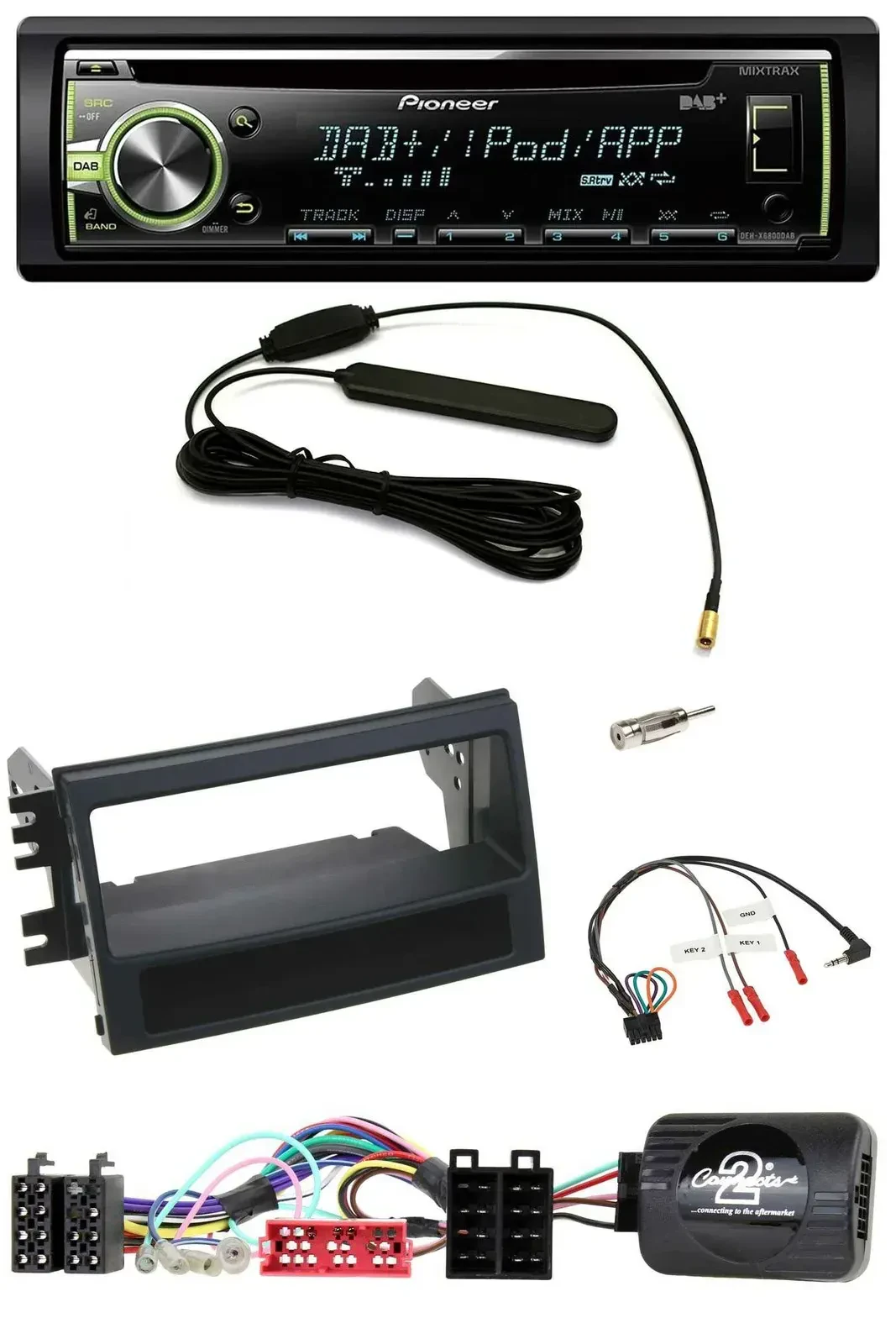 Автомагнитола Pioneer MP3 USB CD DAB для Kia Soul (2009–2011)