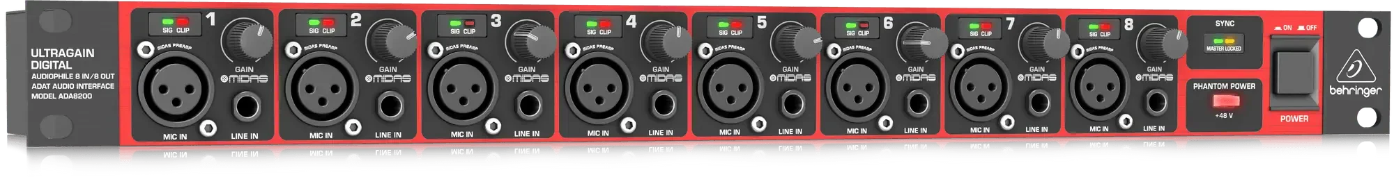 Конвертер Behringer ADA8200