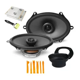 MTX Audio THUNDER68 | 120W RMS 6" x 8" Car Speakers + Accessories