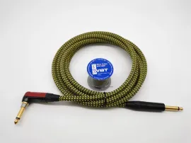 G30-JRS-J-0400-0 Кабель инструментальный Silent, угловой, в оплетке, 4м, ZZcable