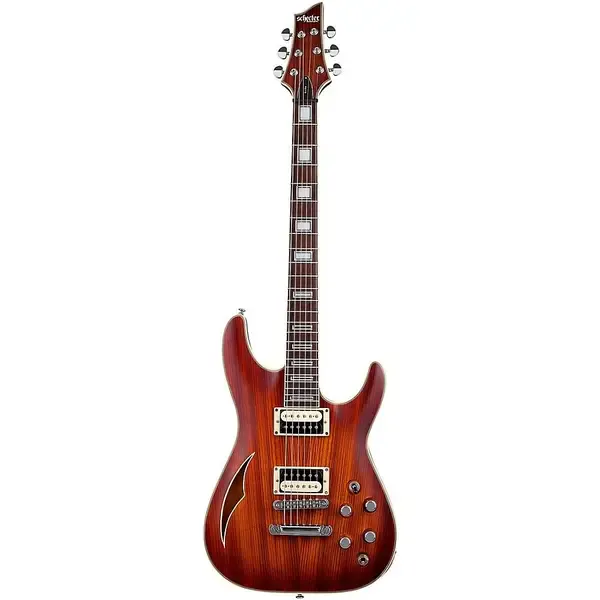 Электрогитара полуакустическая Schecter C-1 E/A Classic Semi-Hollow Faded Vintage Sunburst