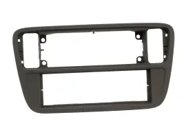 Radioblende DIN Autoradio für Skoda CitiGo Seat Mii VW up schwarz