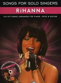 Ноты MusicSales SONGS FOR SOLO SINGERS RIHANNA PIANO VOCAL GUITAR