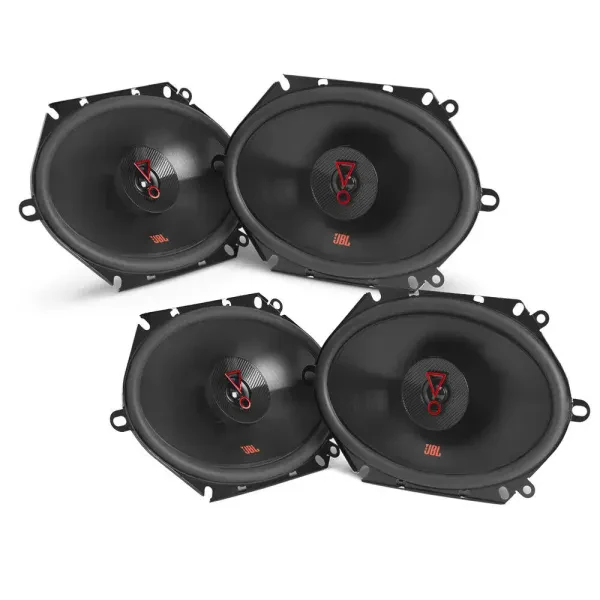 (2-Pairs) JBL Stage3 8627 200W RMS 6x8" 2-Way Coaxial Car Speakers