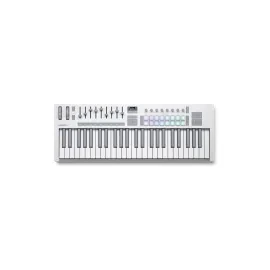 Novation Launchkey 49 MK4 Semi-Weighted, USB, MIDI Keyboard Controller - White